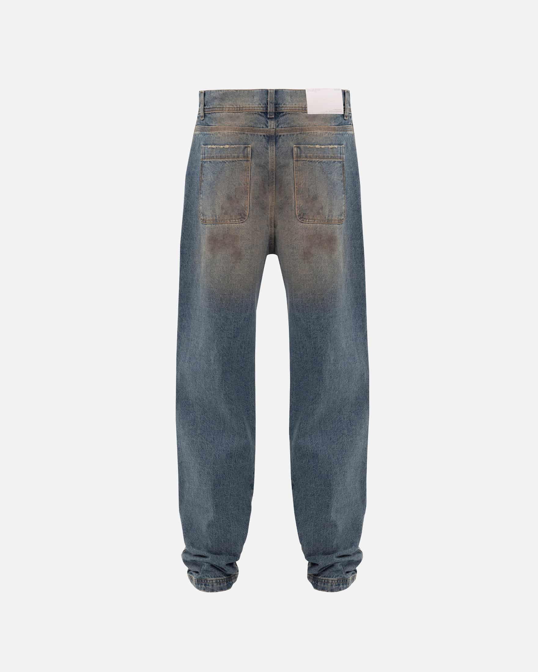 Stardust Undgld Studio Regular Fit Jeans Mechanic Blue - miniatura 4