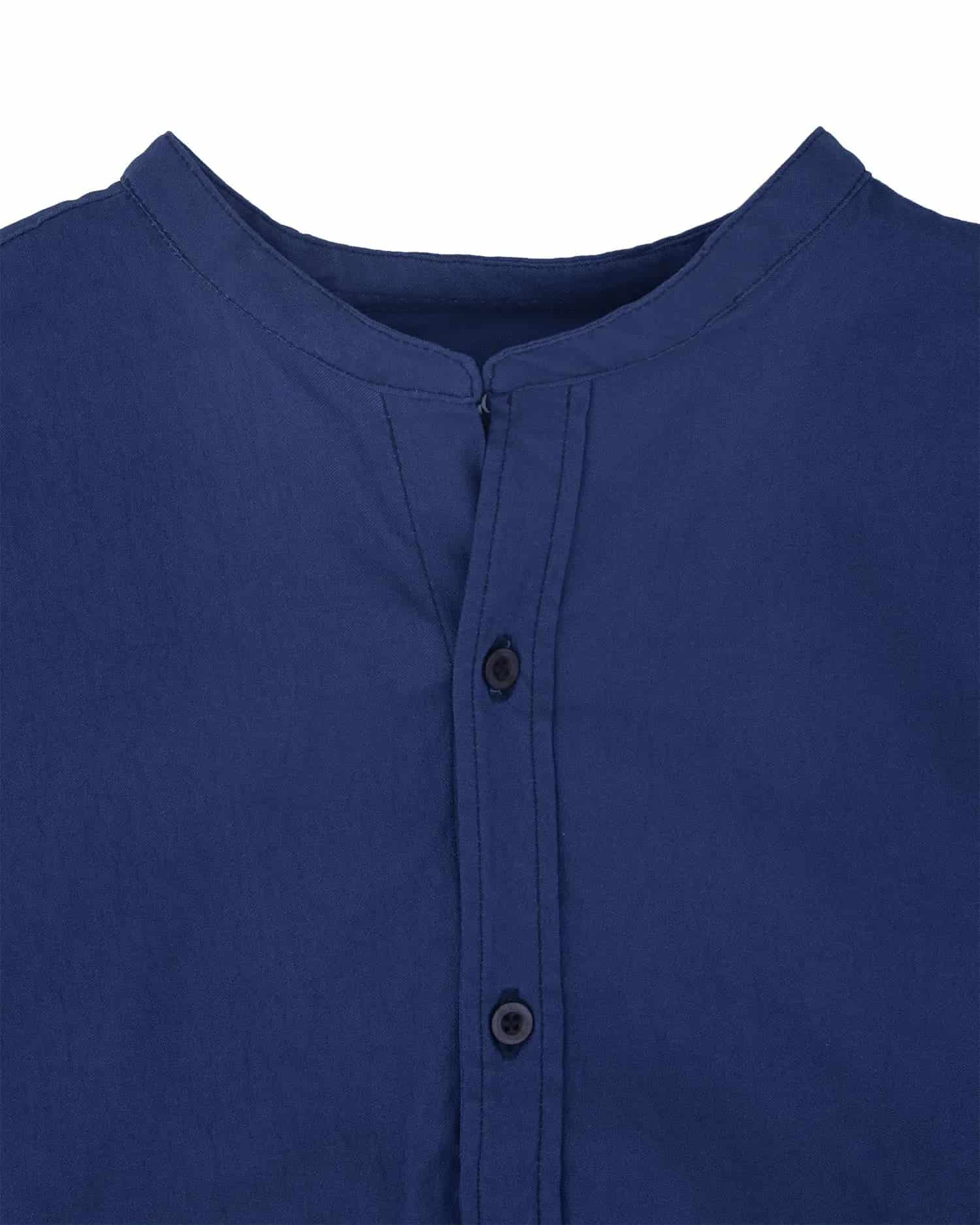 Camisa Oxford Azul Marino - miniatura 3
