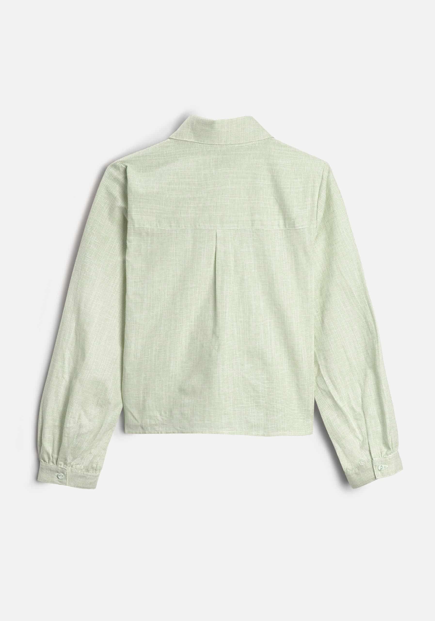Camisa M Marianne Cuadros Verde Med - miniatura 8
