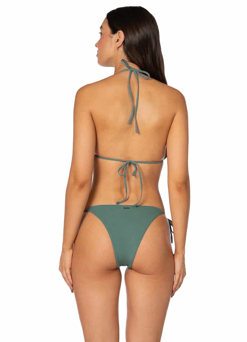 Maaji Eucalyptus Green Balmy Sliding Triangle Bikini Top - miniatura 2