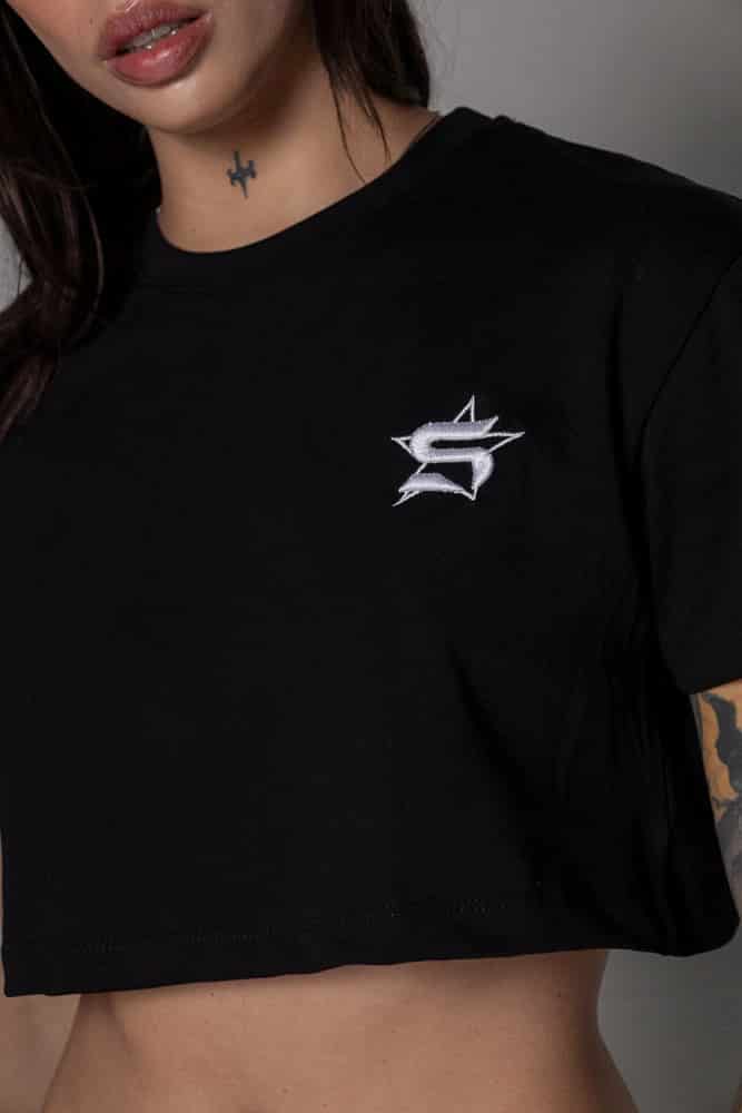 Crop-Top Basic Courage-Negro - miniatura 9