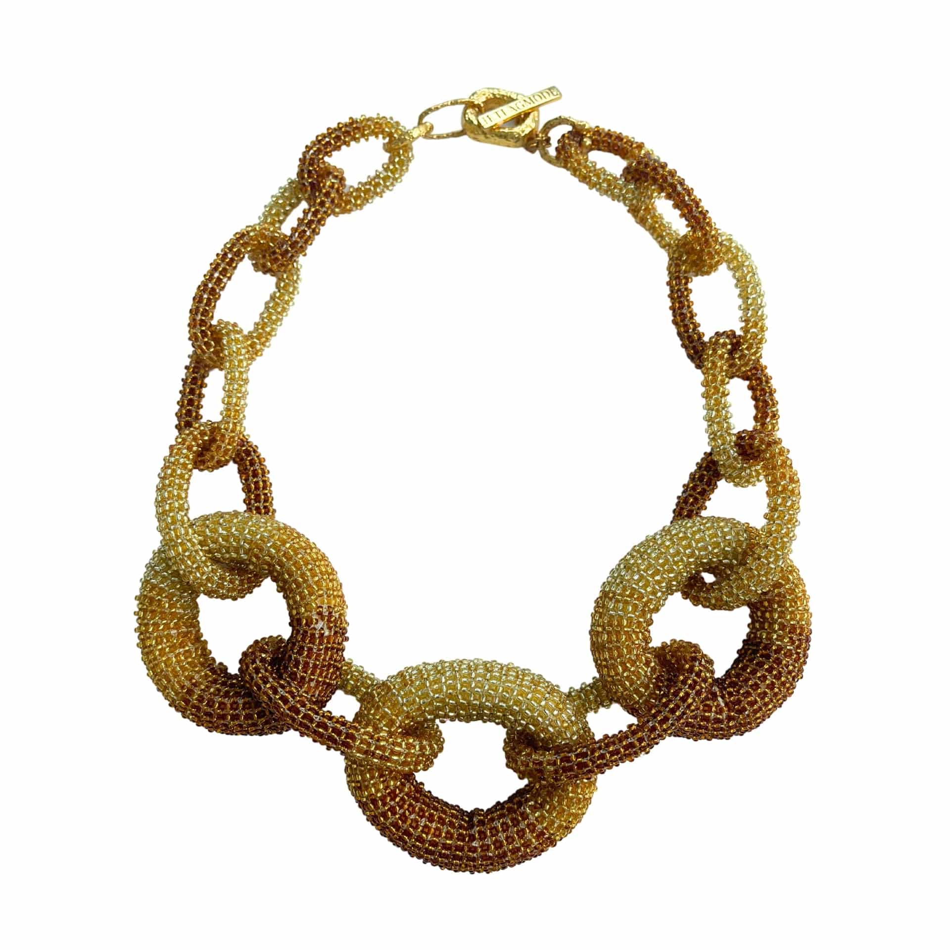 Link Beaded Necklace - miniatura 9