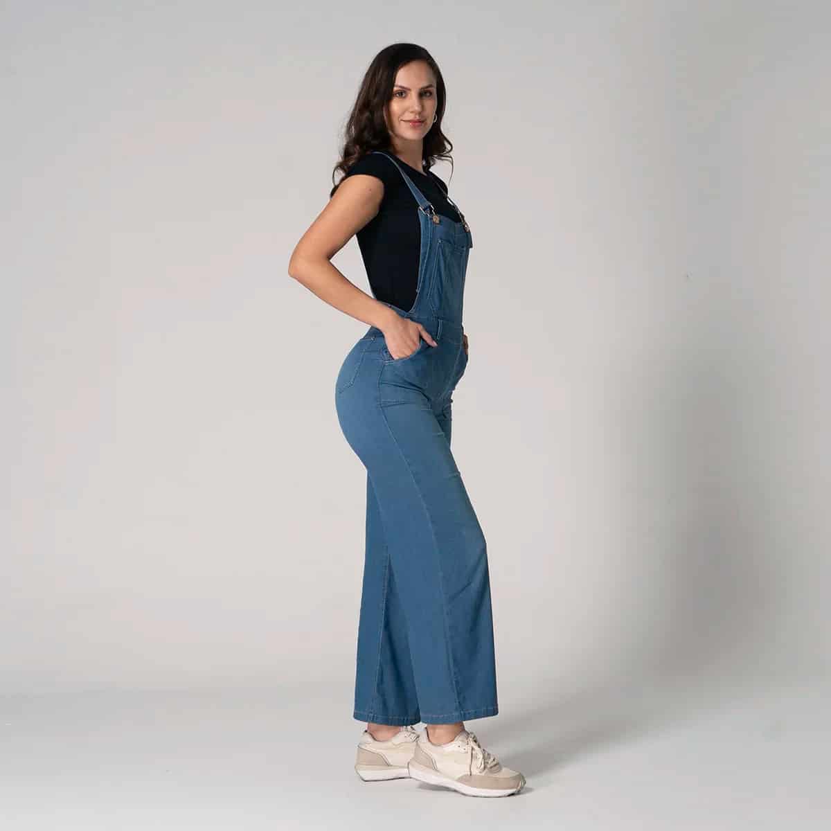 Overol Denim Wide Leg Alakran - miniatura 7