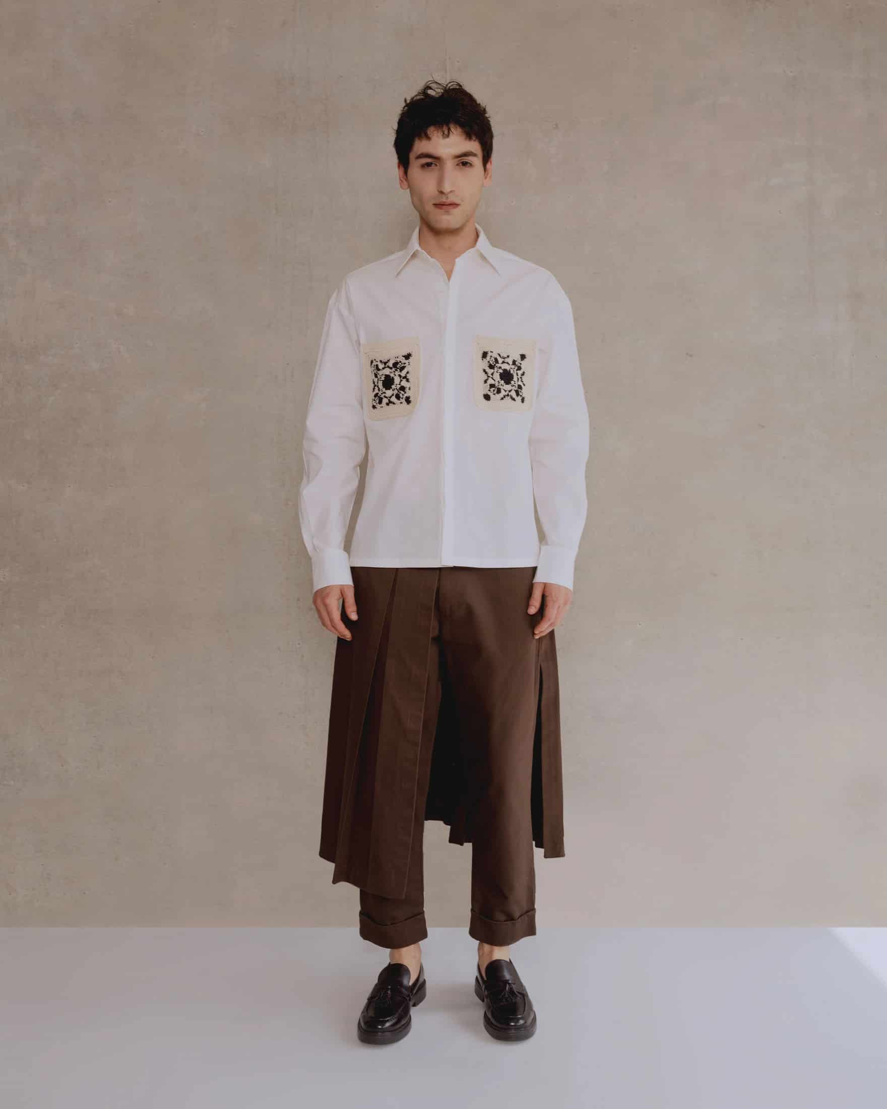 Pocket-full White shirt - miniatura 1