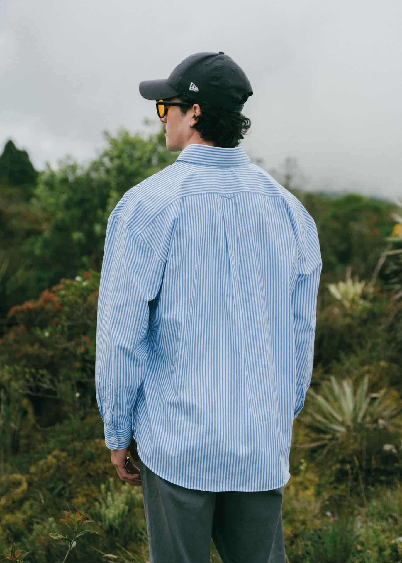 Camisa Lucca Rayas Azules - miniatura 4