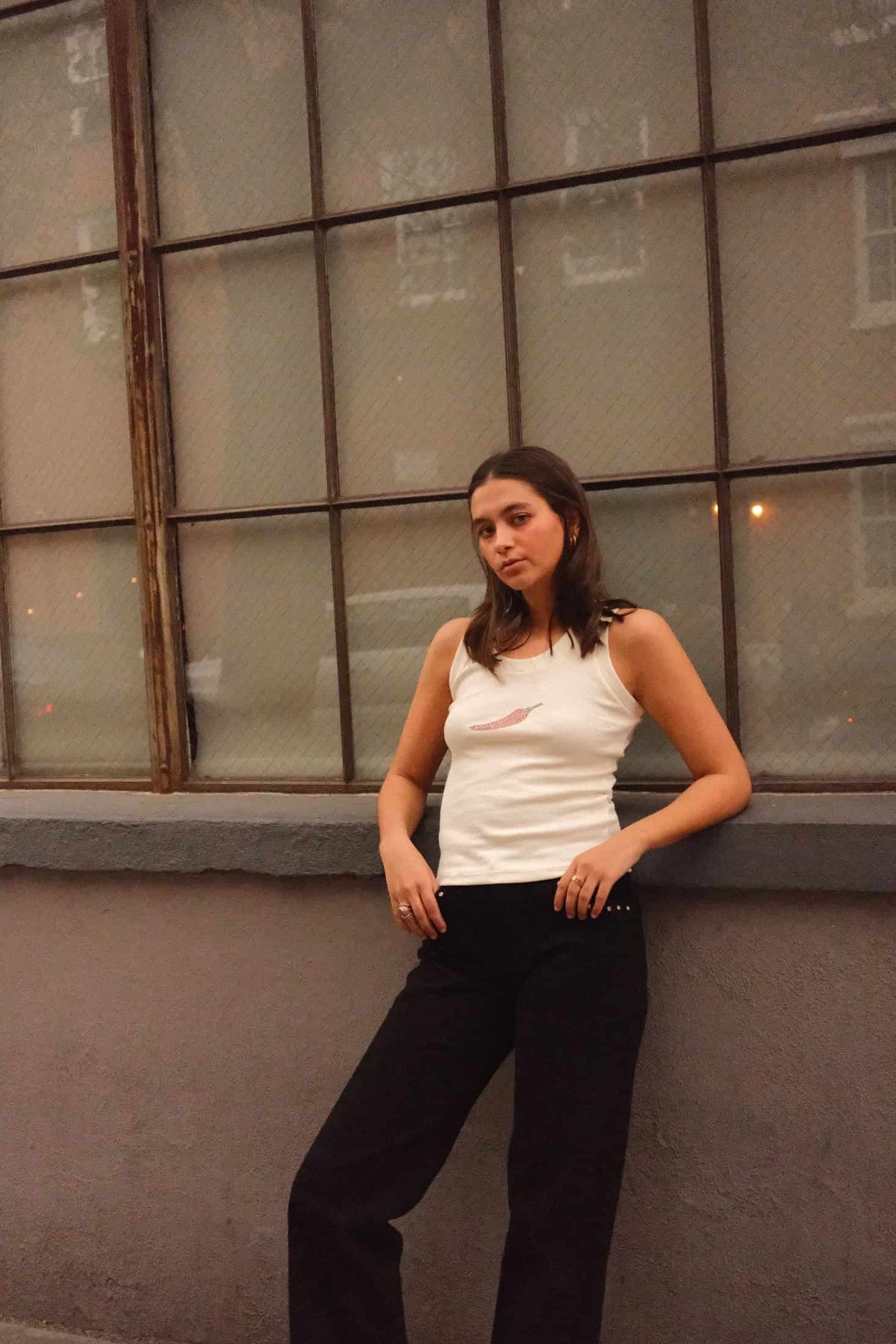 White Chilli Tank Top - miniatura 2