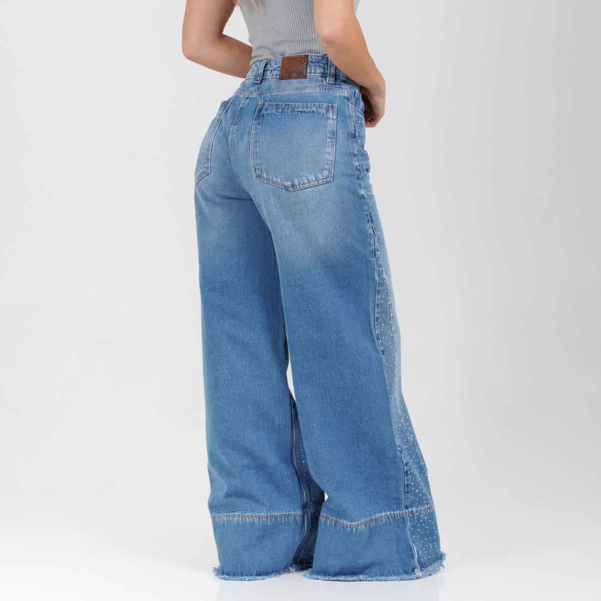 Jean Axspen Wide Leg Ax-2835 Rigido - miniatura 2