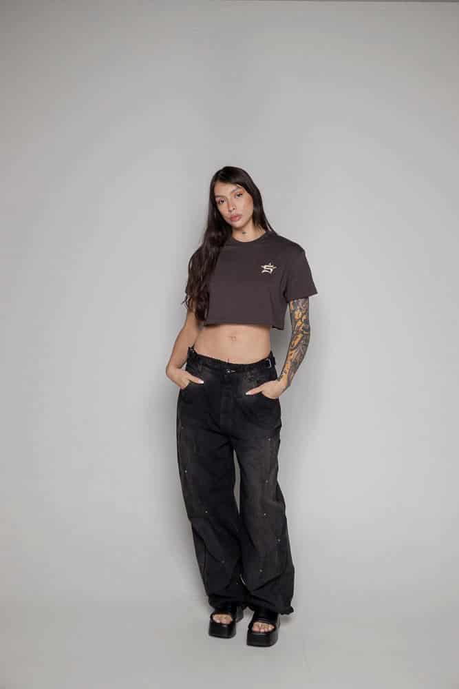 Crop-Top Basic Courage-Cafe - miniatura 3