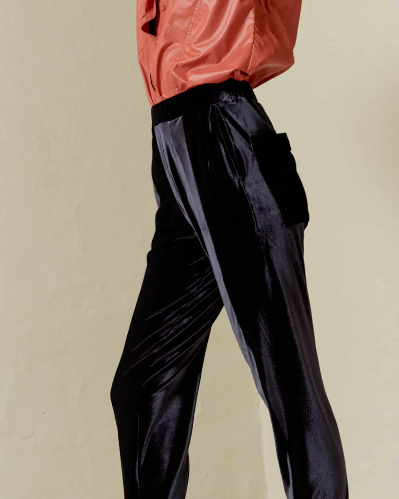 Pantalón Tech Velvet Frío Negro LÍRICO - miniatura 2