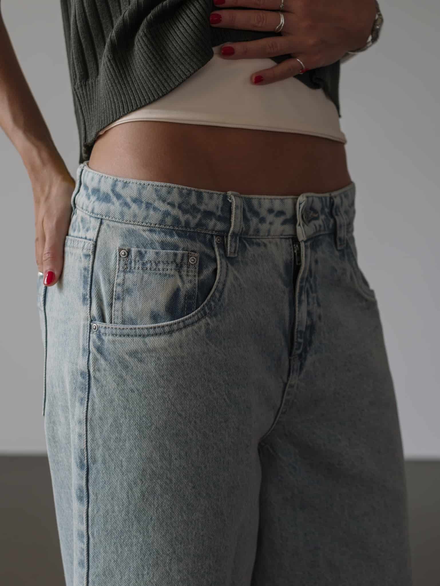 THE CULOTTE CLASSIC JEAN - NEW SOFT BLUE - miniatura 10