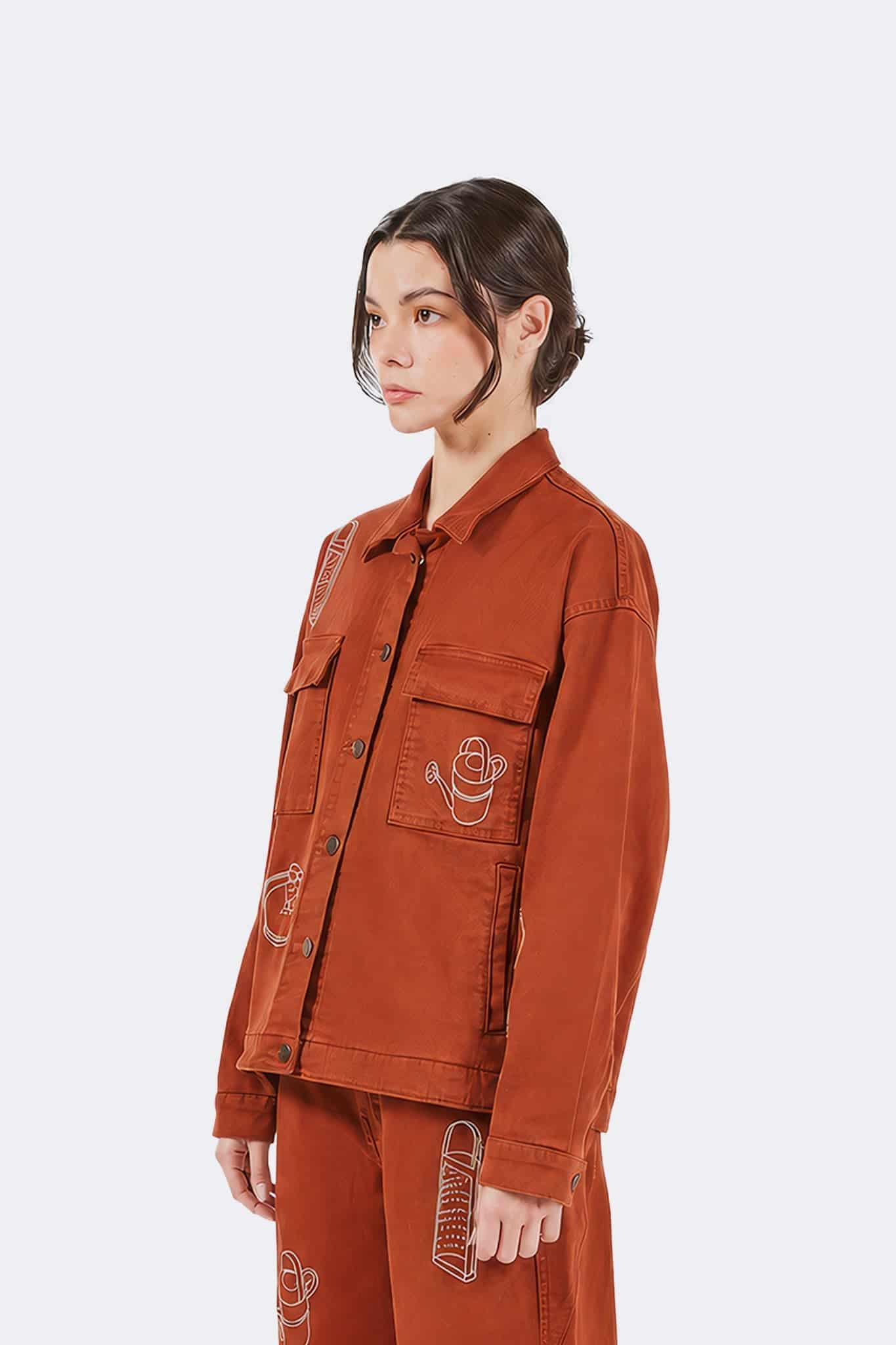 Chaqueta Payla - Ladrillo - miniatura 2