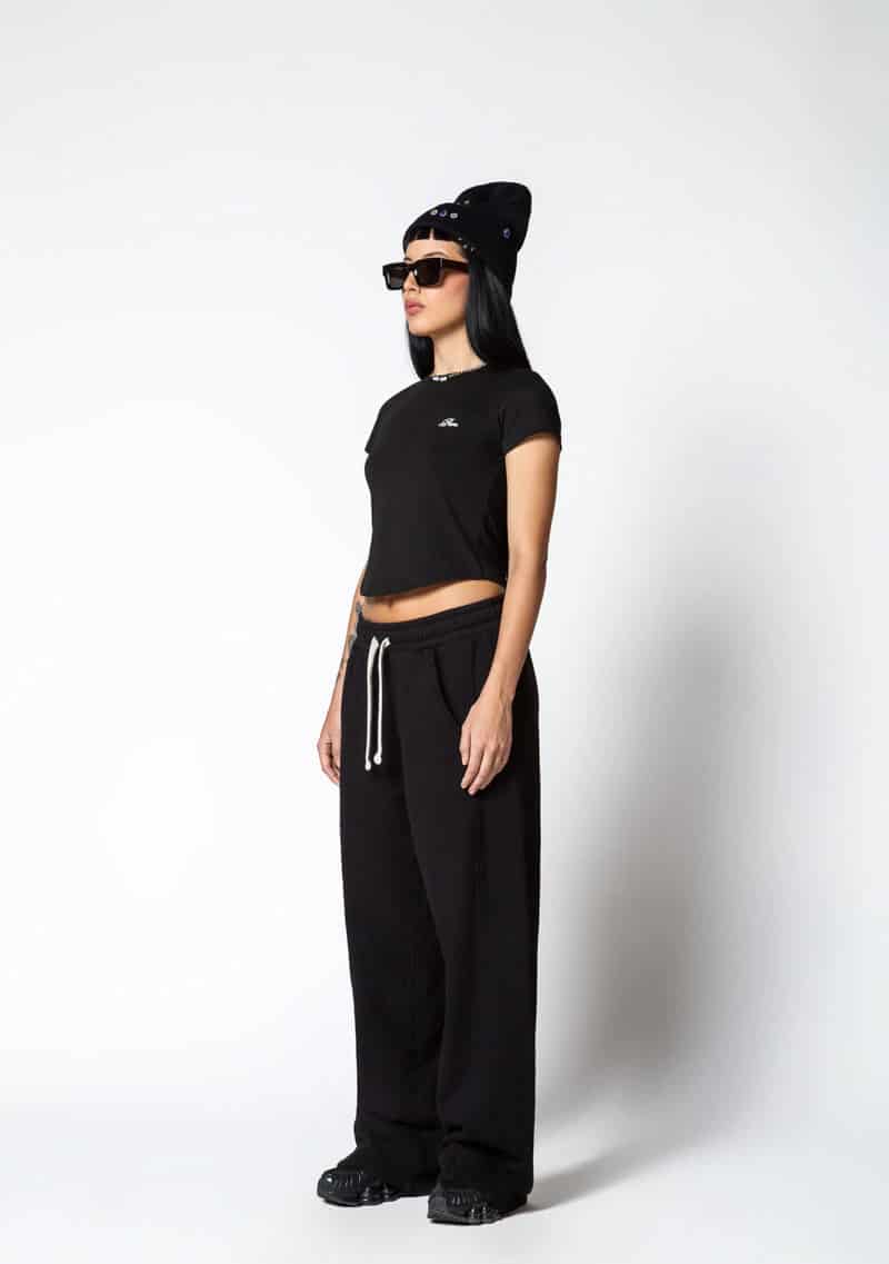 Dopamine black crop top - miniatura 5