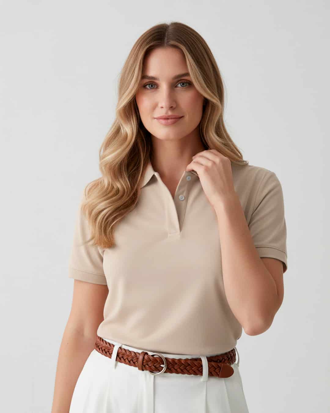 Pack de 2 Polos / Verde Pino + Beige Desert - miniatura 4
