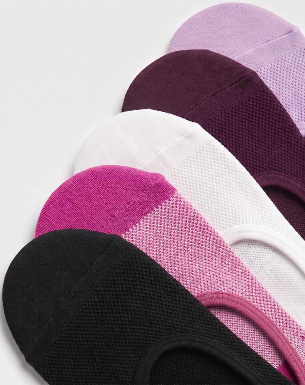 5 pares de medias baletas surtido mujer - miniatura 3