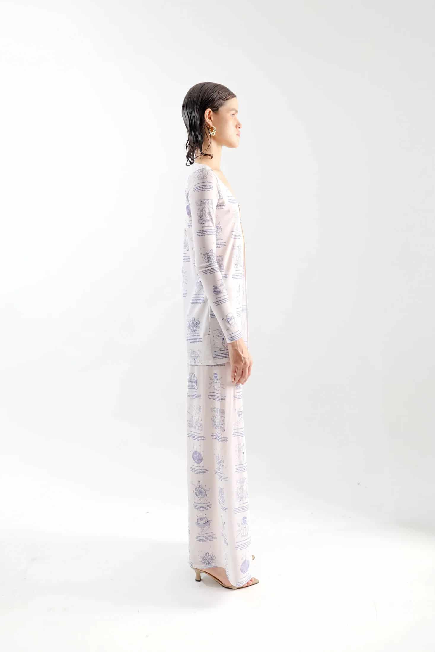 'Patents' Mesh Pants - miniatura 11