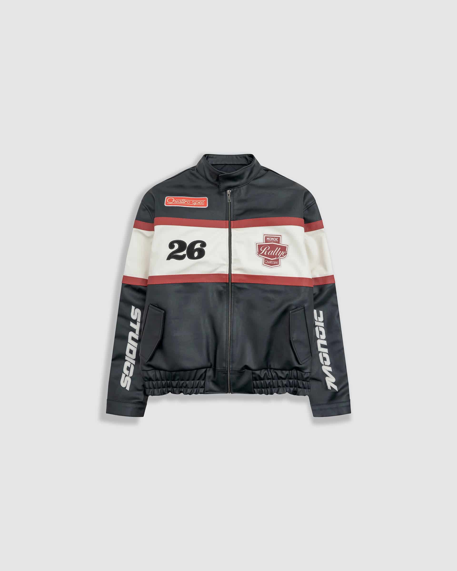 Speed Faux Leather Jacket - Negro (Exclusive) - miniatura 2