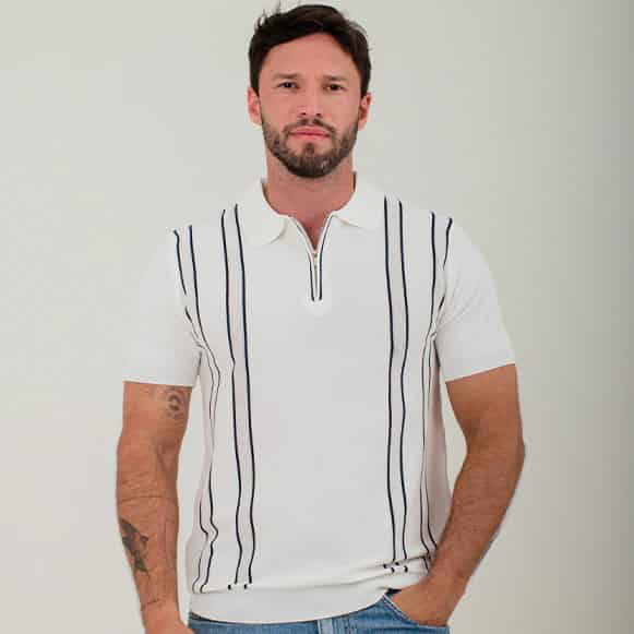 SUETER POLO MODA TEJIDO CON CORREDERA HO - miniatura 10