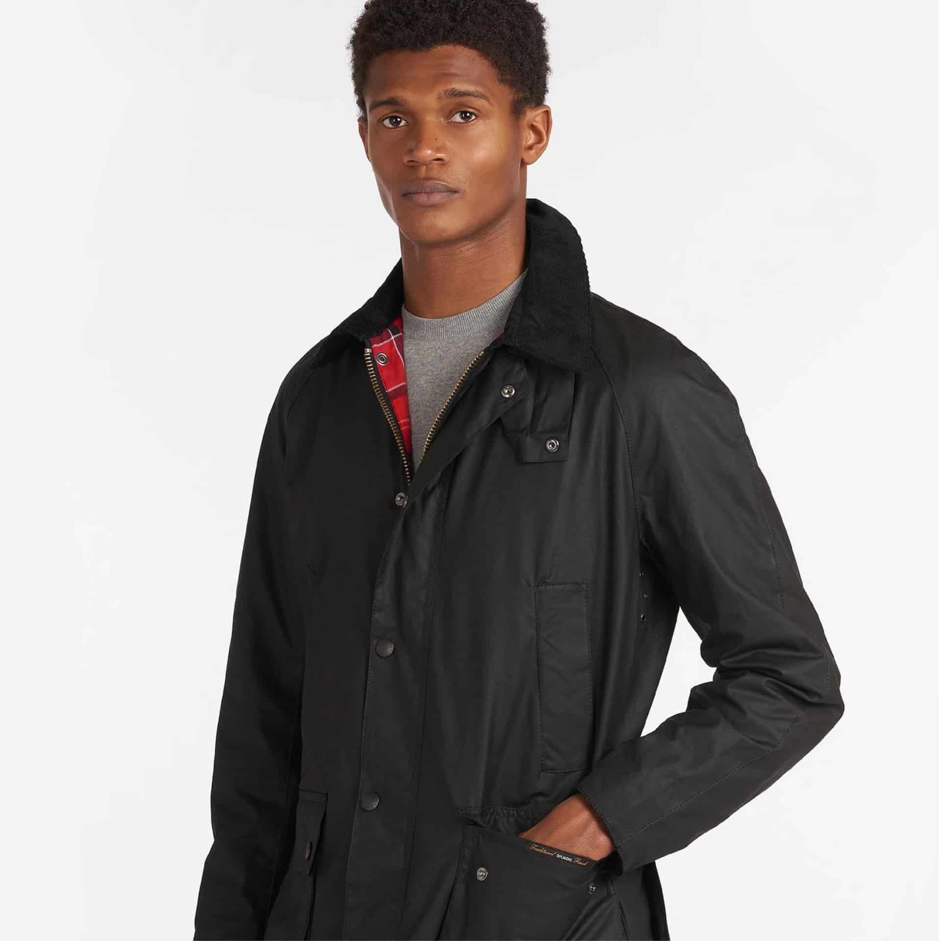 Barbour Ashby Wax Jacket - miniatura 11