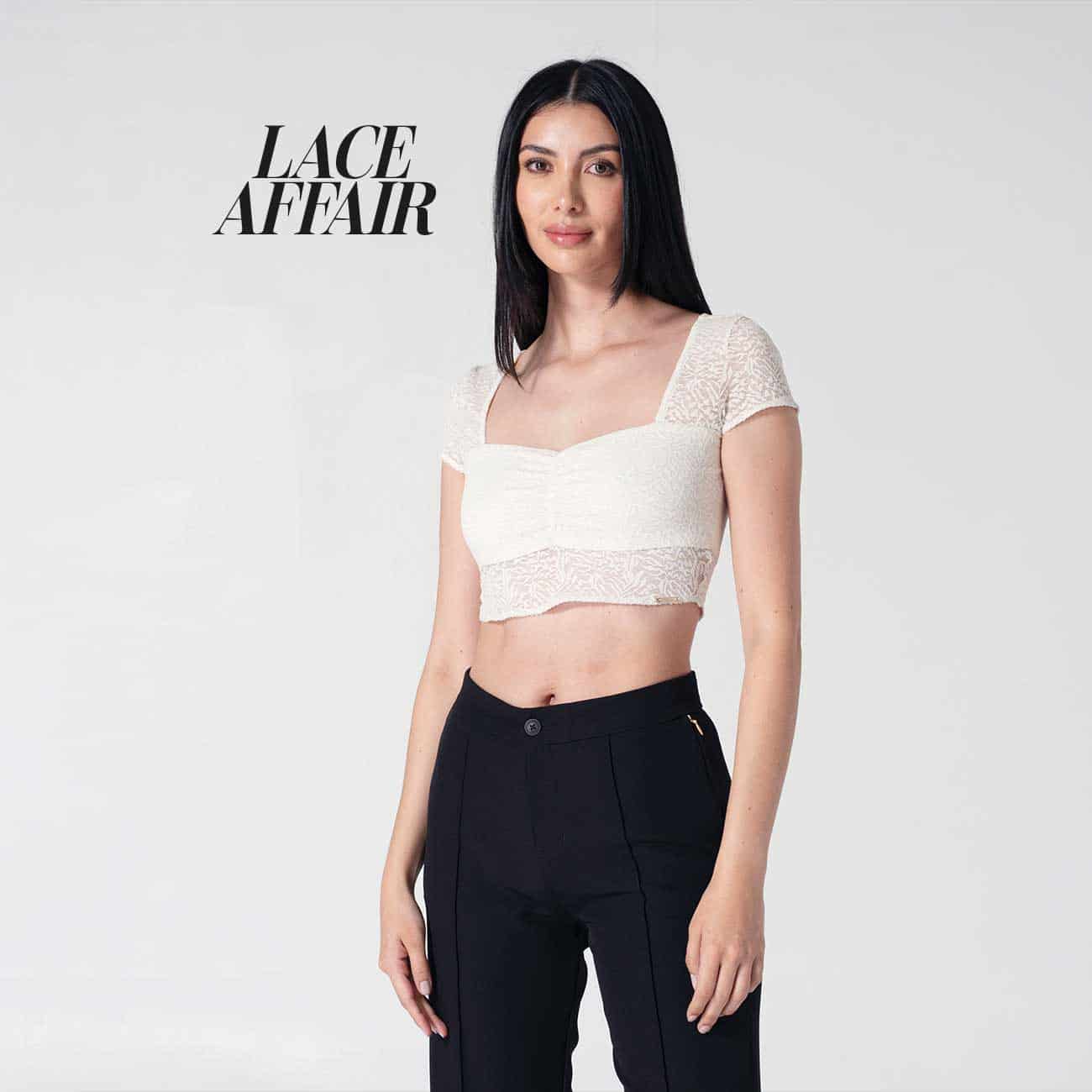Blusa Crop Slim Gaby - miniatura 1