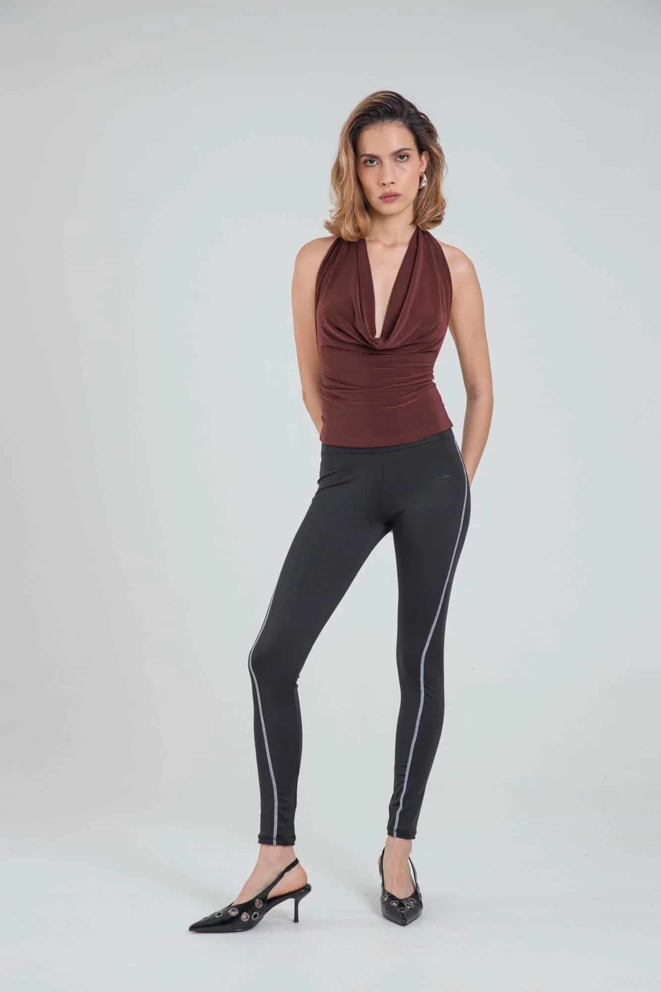 OPHELIA BROWN TOP - miniatura 11