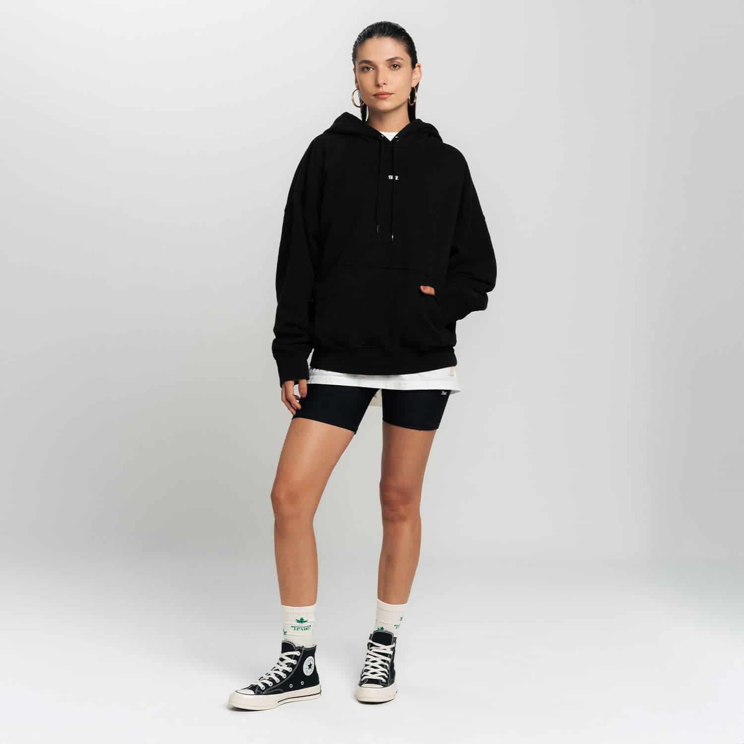 Hoodie Clásico - Negro - miniatura 3