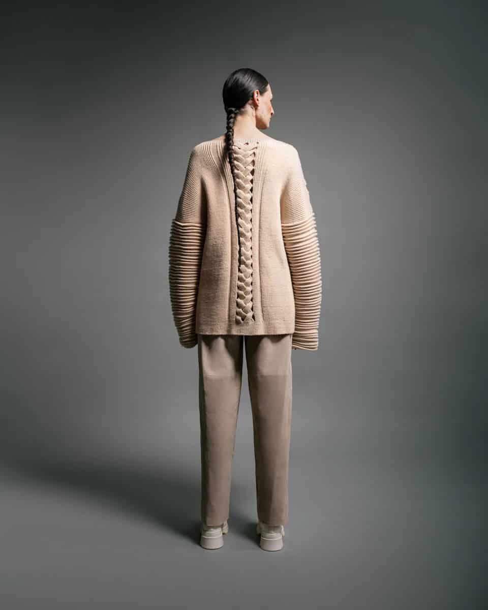 SUEDE BAGGY TROUSERS - miniatura 6