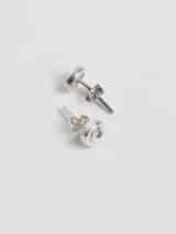 MINI SWIRL STUD EARRINGS - miniatura 2
