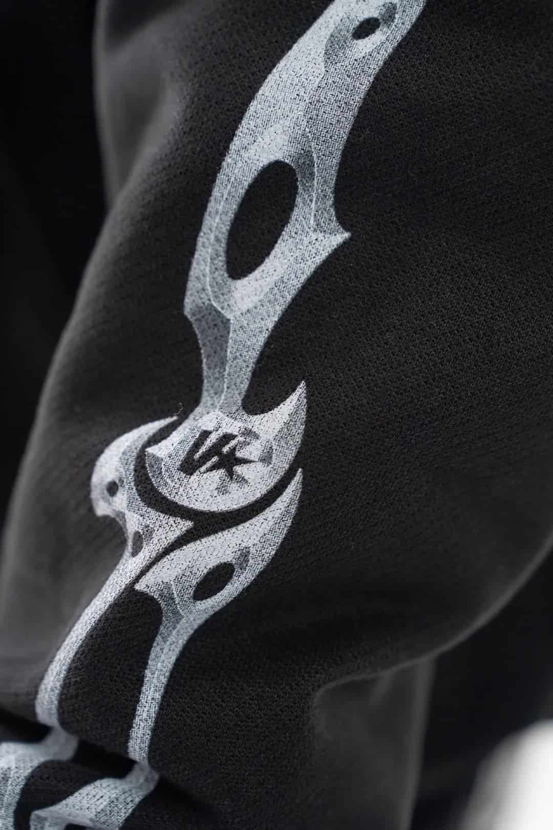 VENENO BUZO ZIP UP GRUNGE BONES - miniatura 9