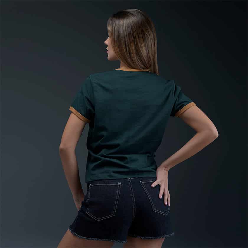 Camiseta Verde Mujer - miniatura 2