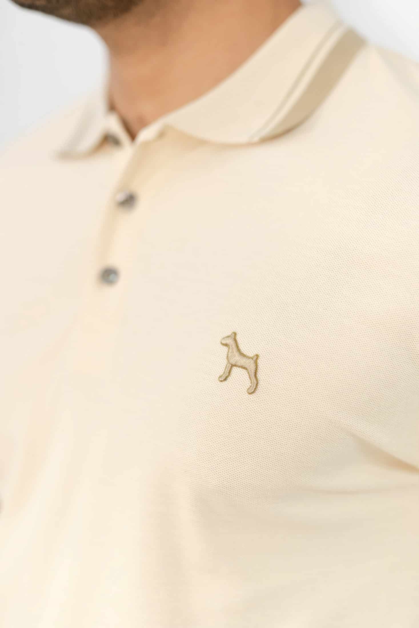 Polo Básica Crema - miniatura 2