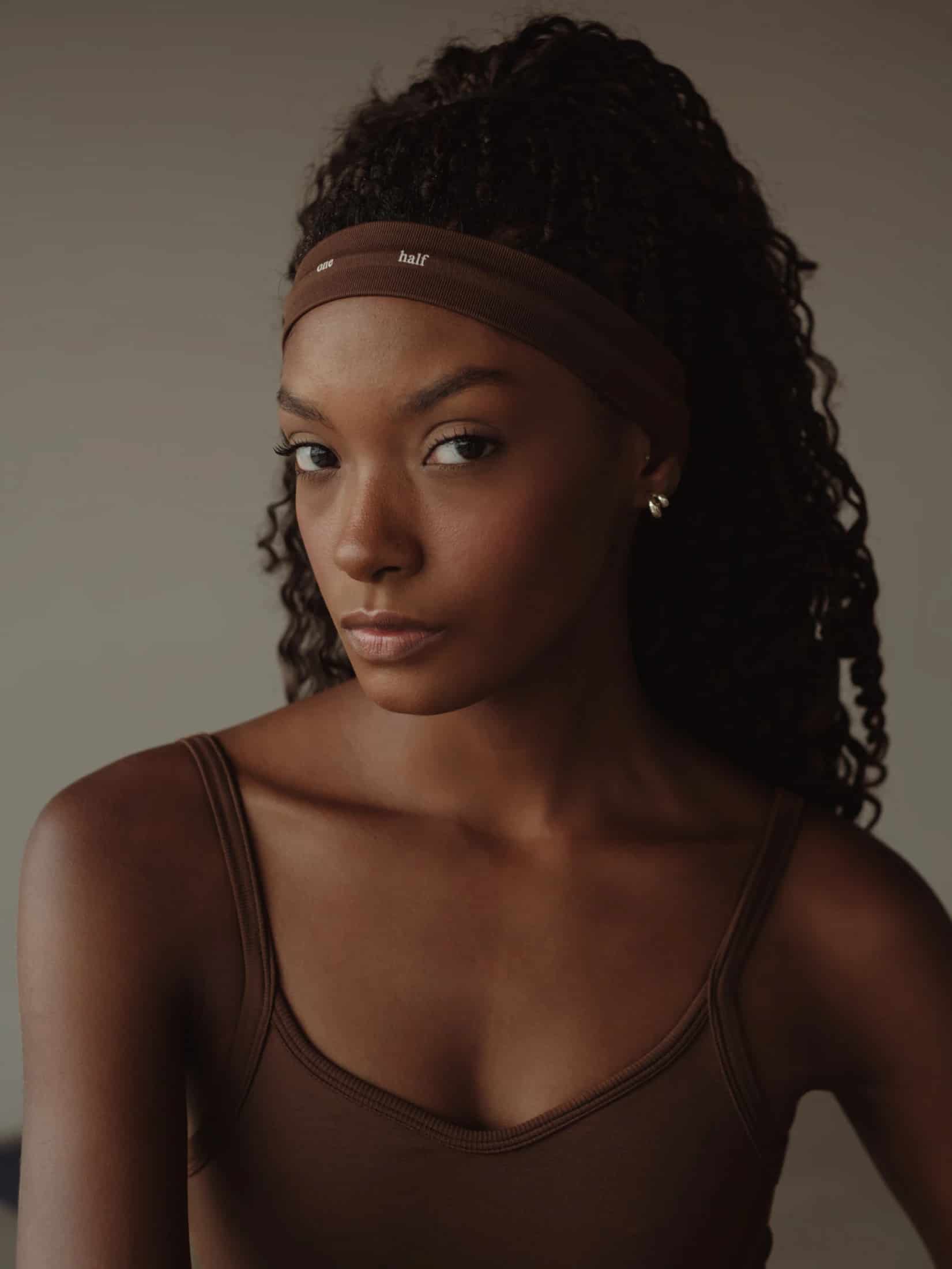 SEAMLESS HEADBAND - SEPIA - miniatura 8