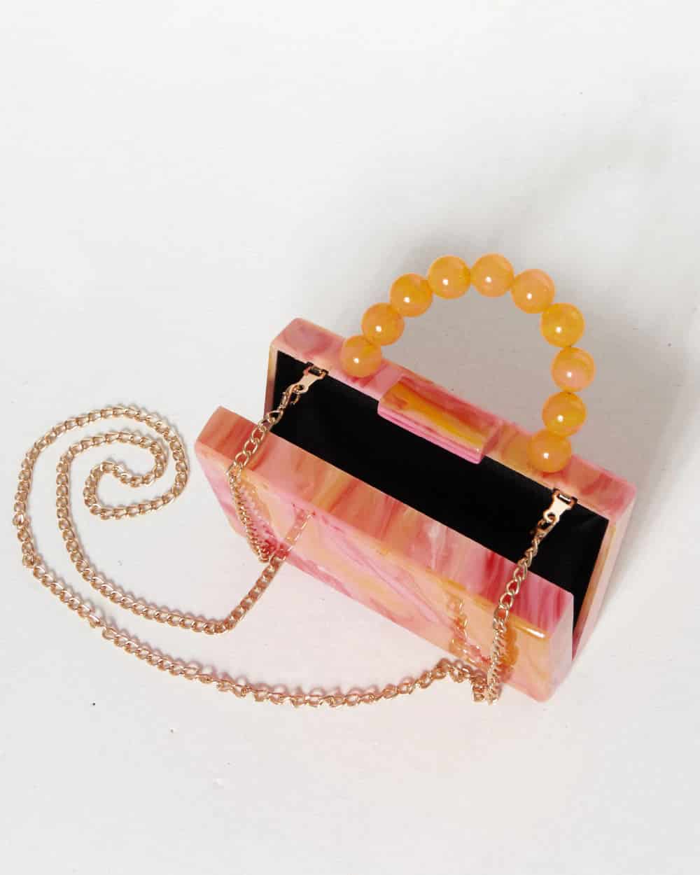 CORAL STONE HANDLE BAG - miniatura 4