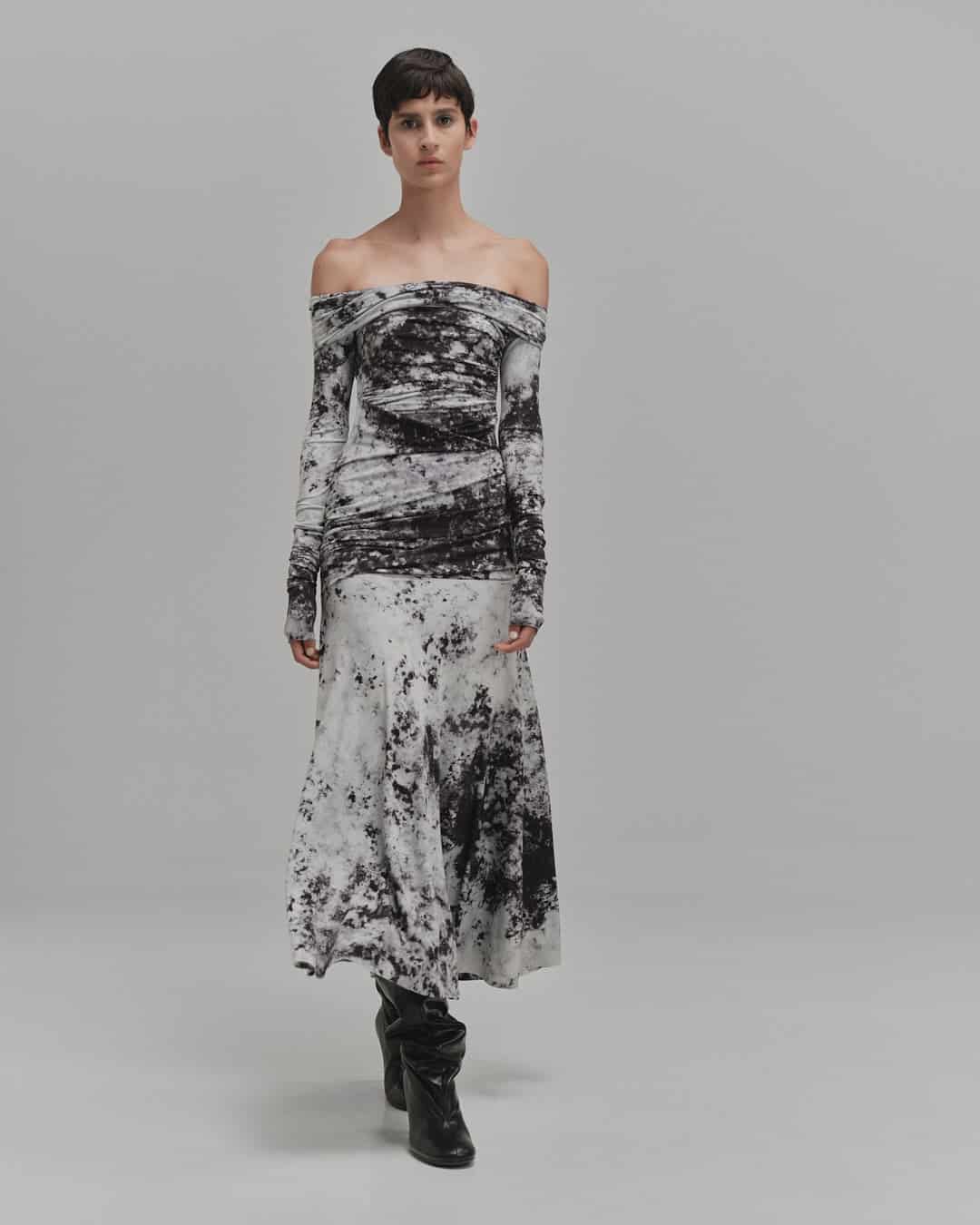 "VINCA" MIDI DRESS - miniatura 2