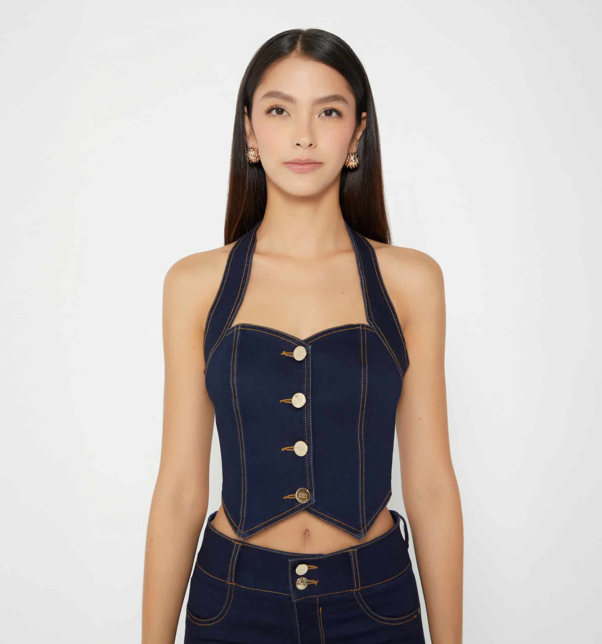 Blusa halter - miniatura 1