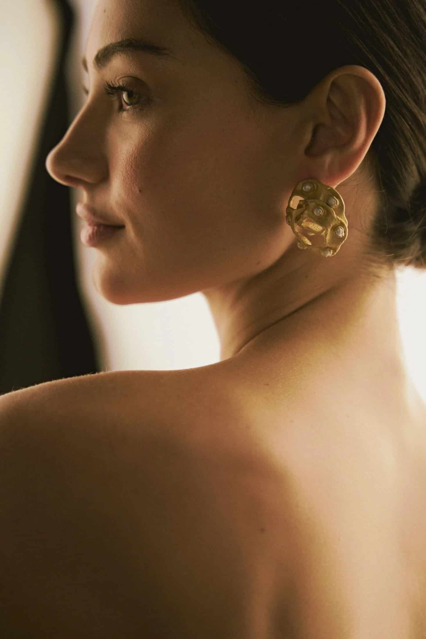 ARETES ACACIA CON PERLAS - miniatura 2
