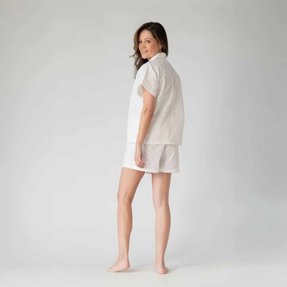 Conjunto de Pijama Short en Ojalillo - miniatura 2