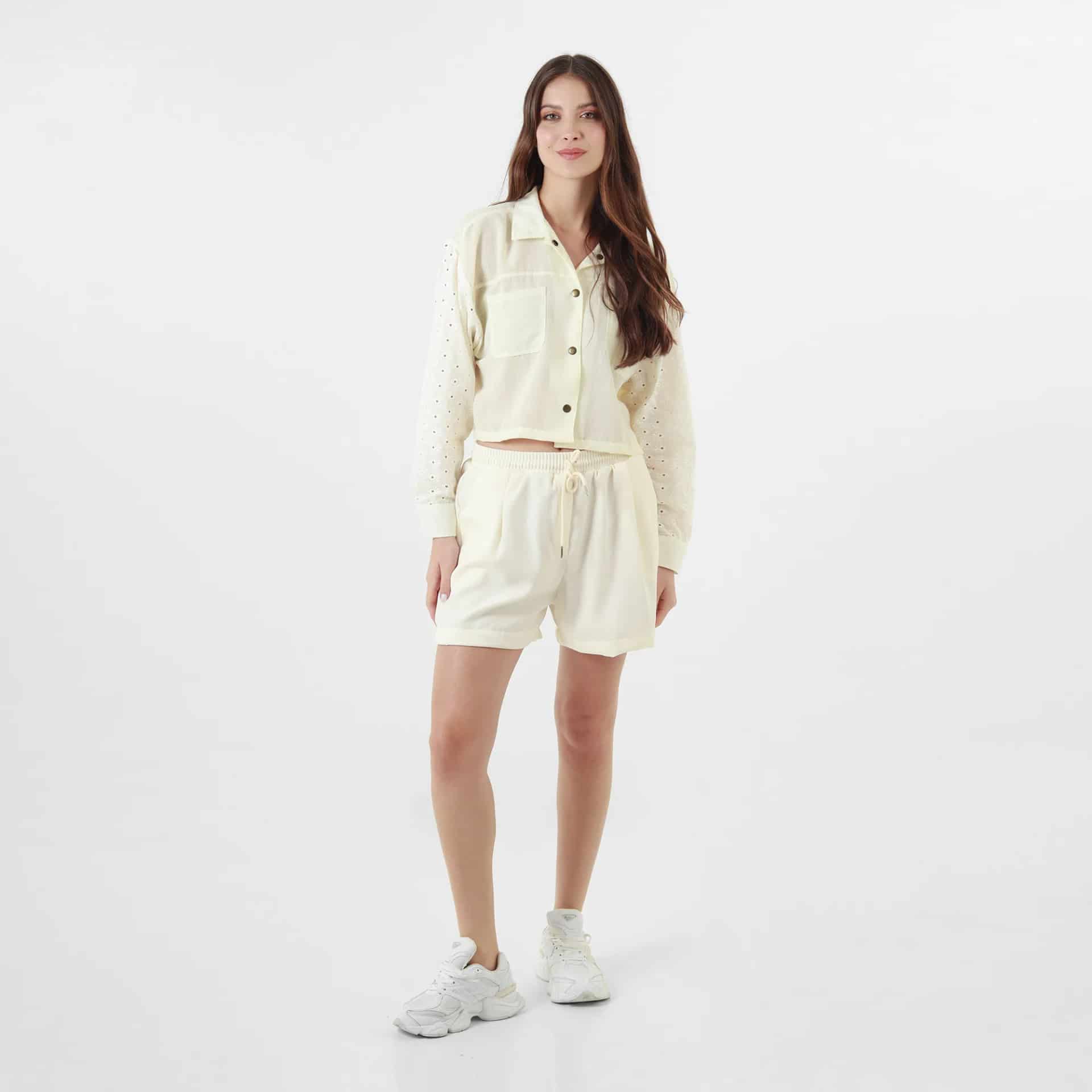 Chaqueta Cuello Camisero Manga Larga - miniatura 2