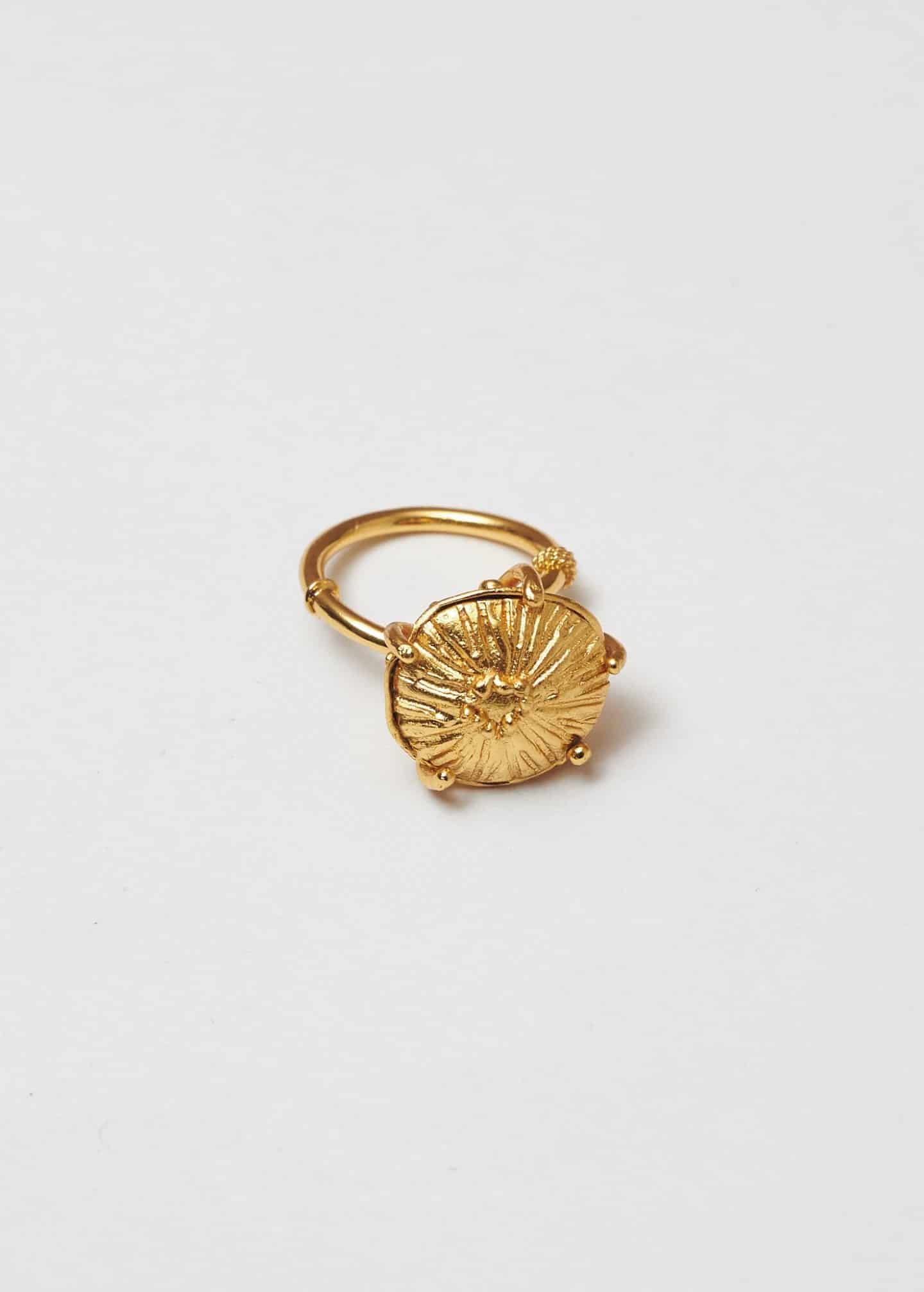 Anillo Sombrerito midi dorado - miniatura 1