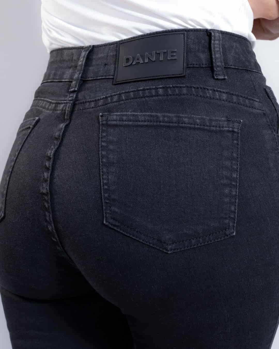 Jean Elastico Skinny Negro - miniatura 2