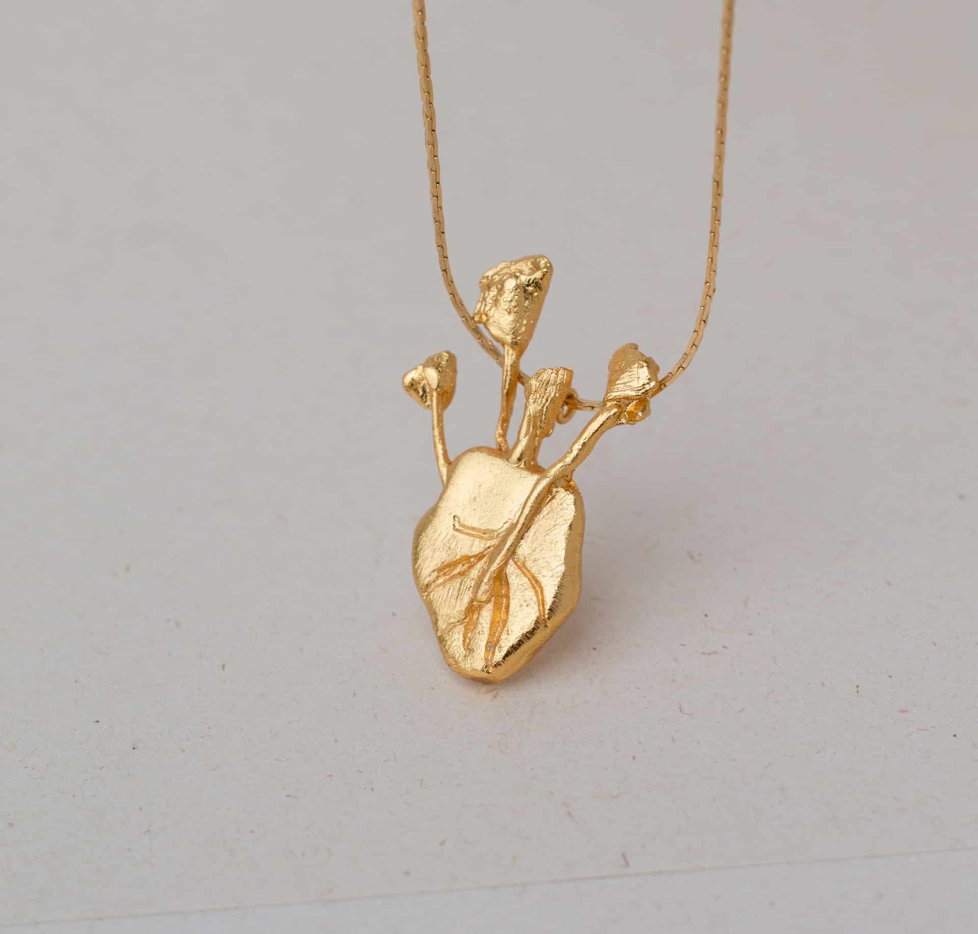 Collar Corazón semilla - miniatura 1