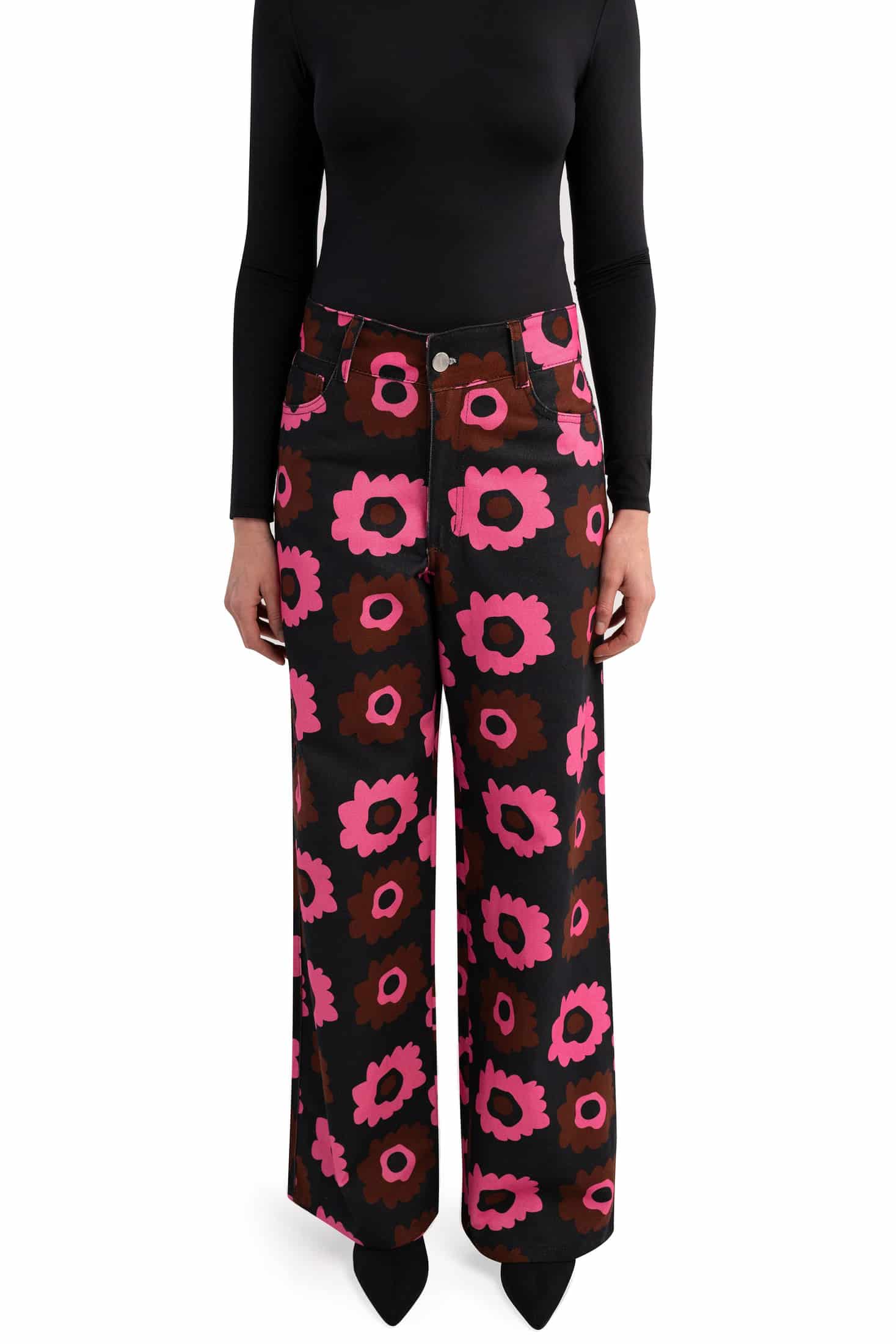 Gardenia Rosa Pantalon - miniatura 1