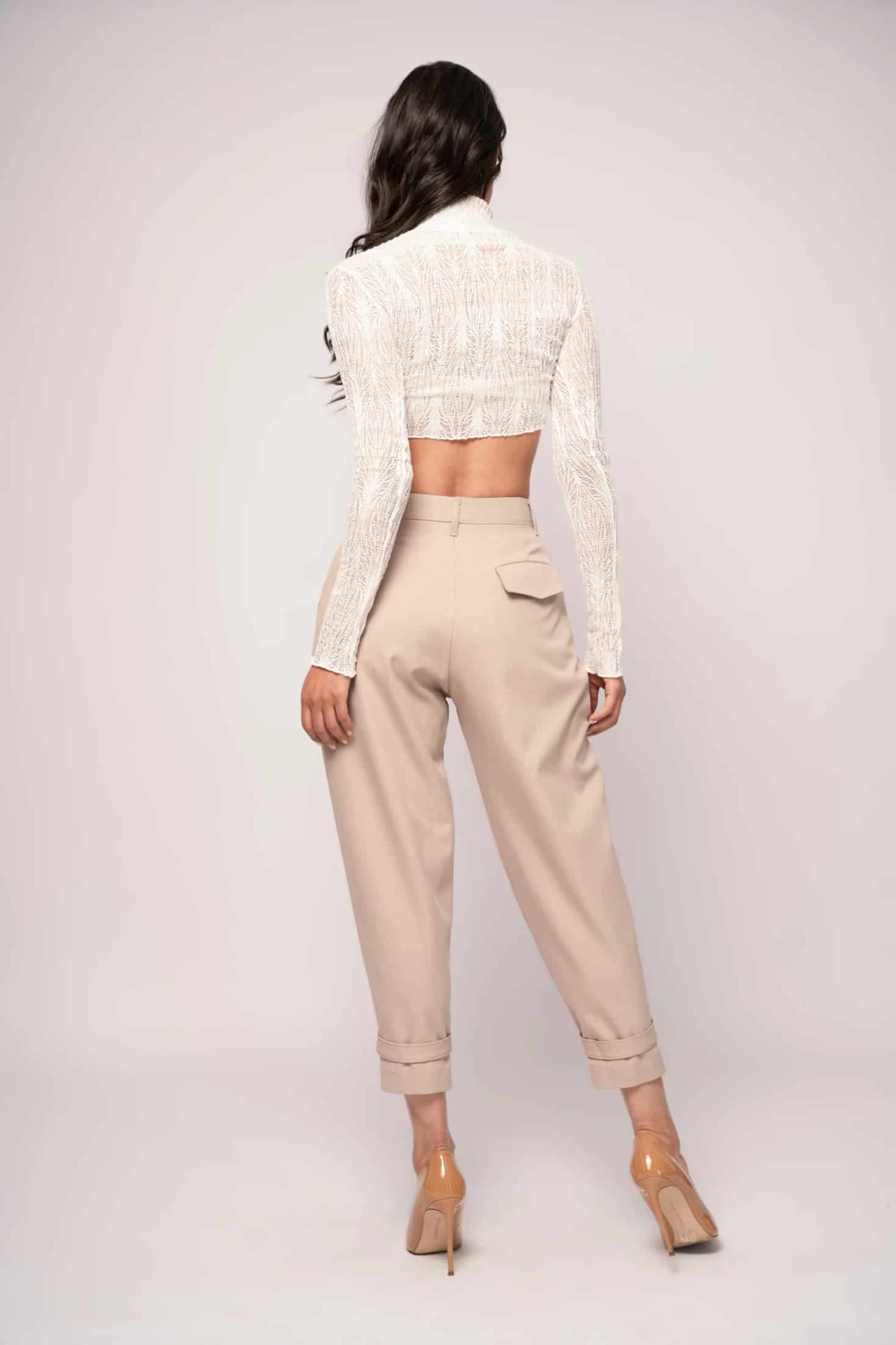 Pantalón Baggy Beige - miniatura 1