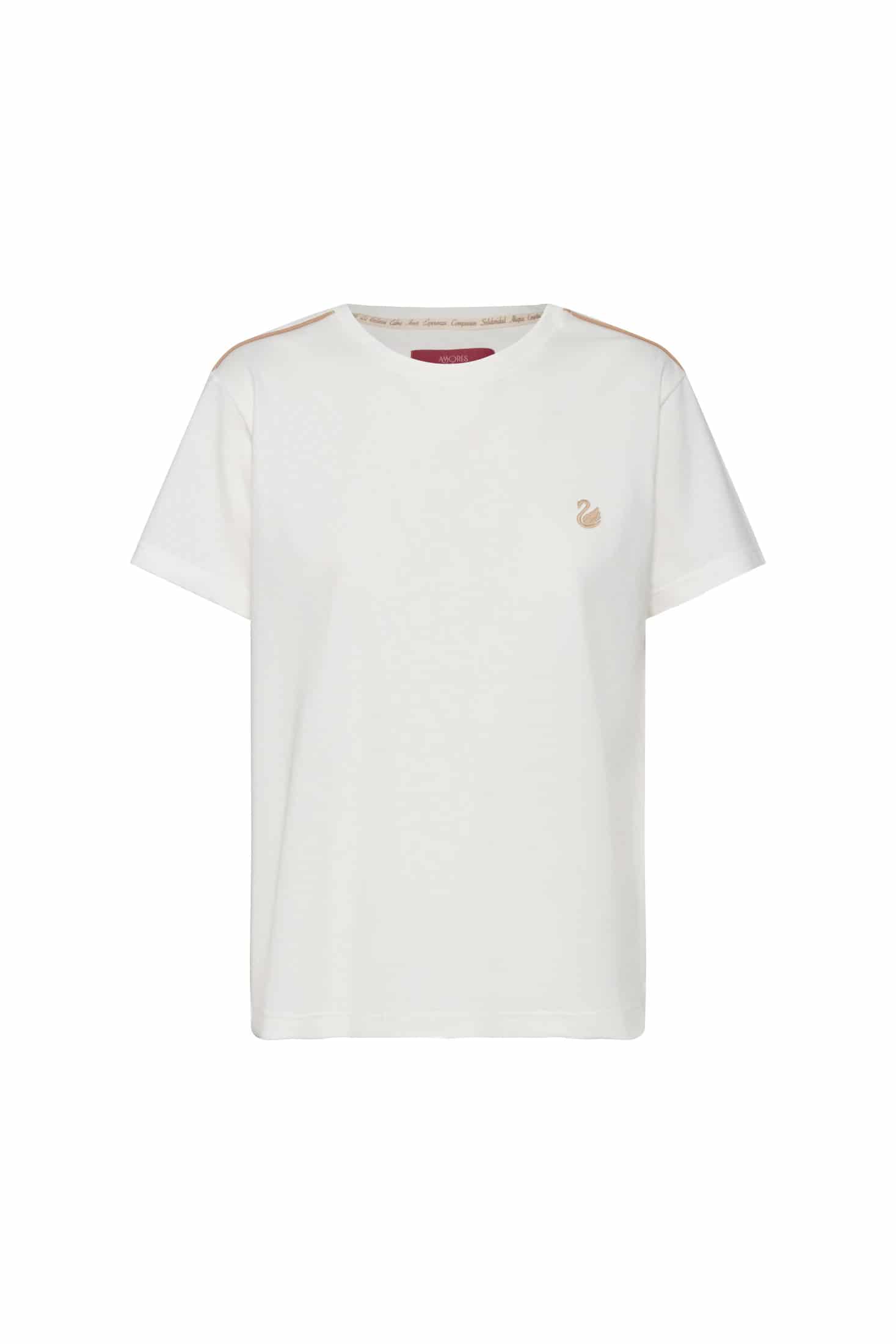 T-SHIRT MINT IVORY/BEIGE - miniatura 1