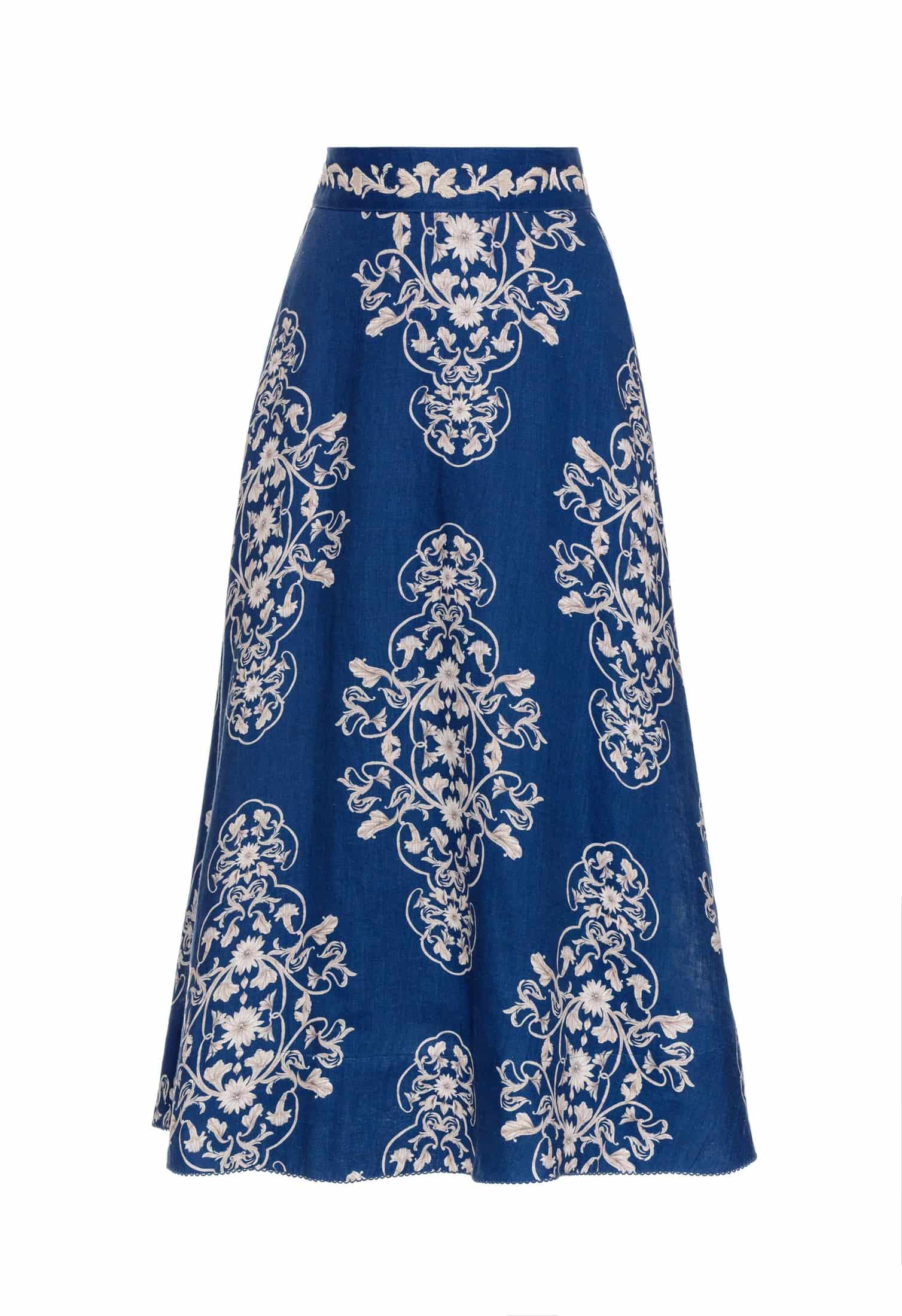 Bergamota Ribbons Maxi Skirt - miniatura 5