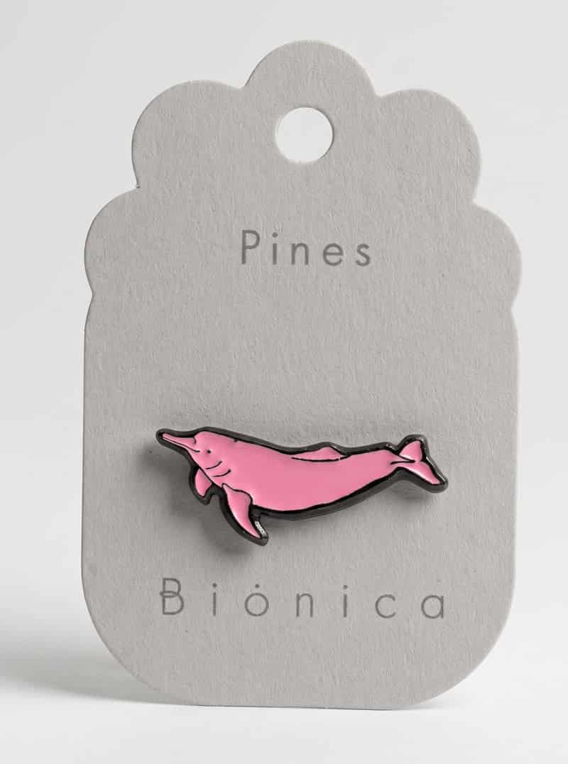 PIN DELFIN ROSADO - miniatura 1