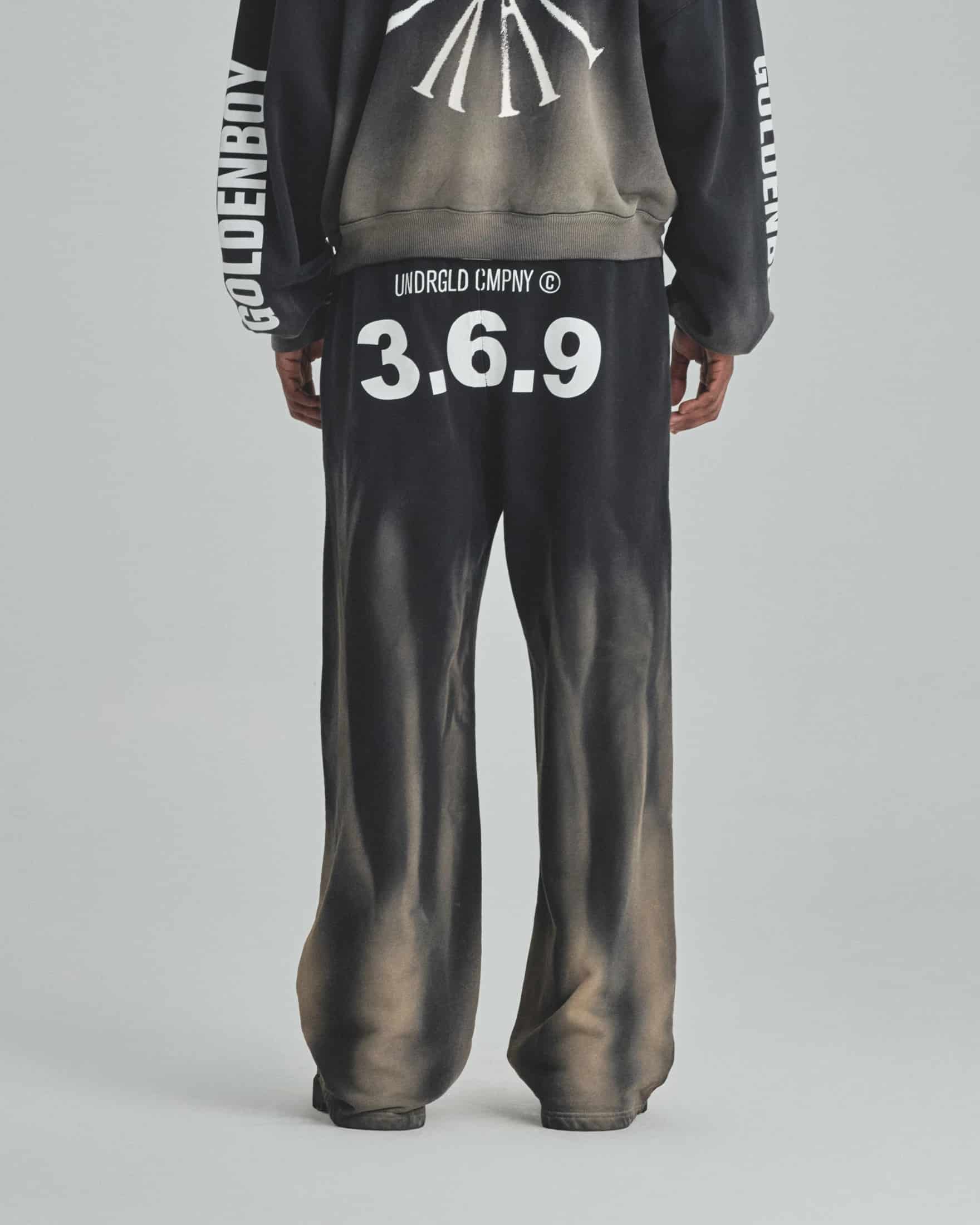 Spring Pray 4 Love Straight Pants Sandblast Gray Flame - miniatura 4