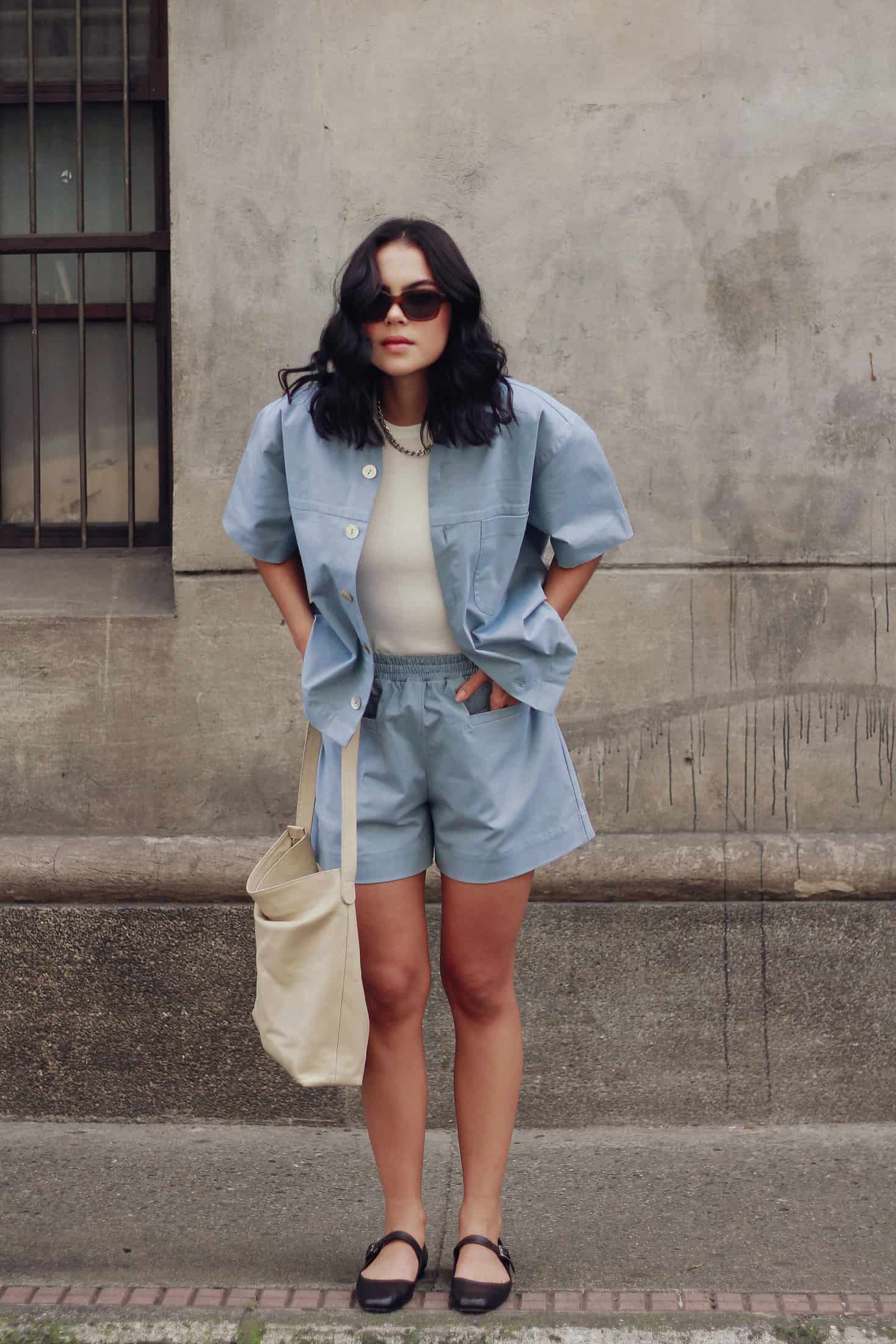 Camisa Lona | azul piedra - miniatura 4