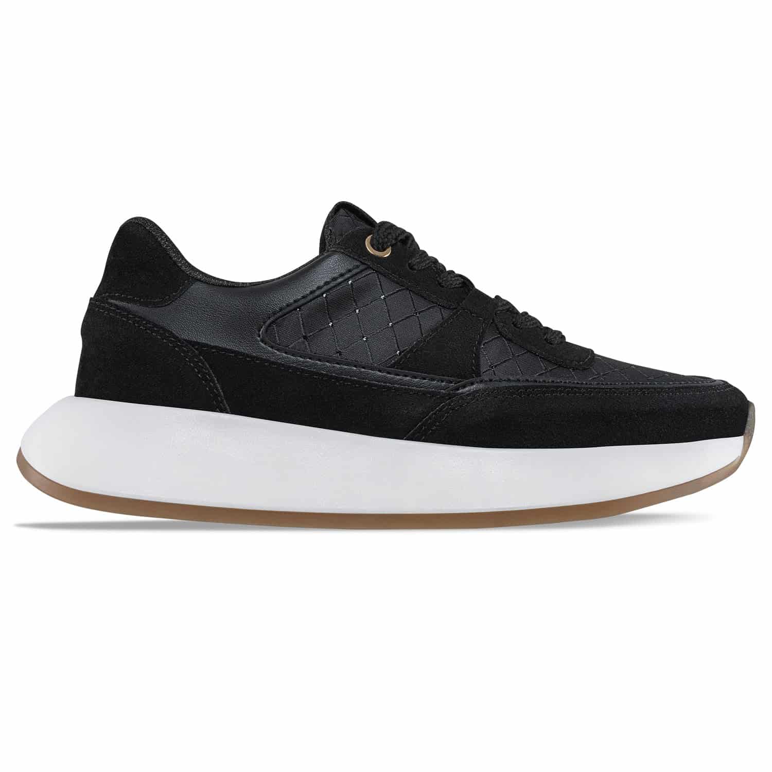 Tenis Urbanos Xanthee Negro Croydon Para Mujer - miniatura 2