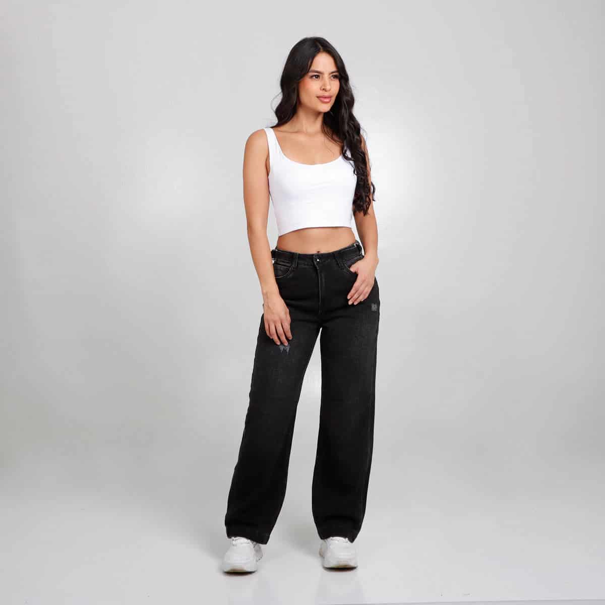 Jean Axspen Mom Fit Ax-2760 Gris - miniatura 1