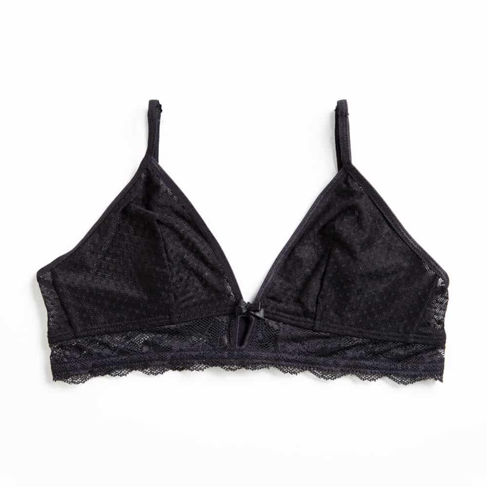 Bralette con encaje en la base - miniatura 2
